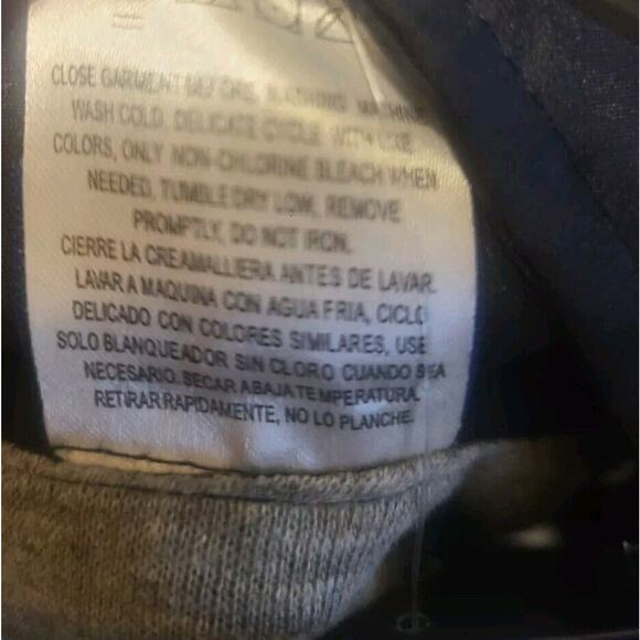 Y2K New Womens Spalding Black Windbreaker Jacket Small Water Resistant - Picture 5 of 7